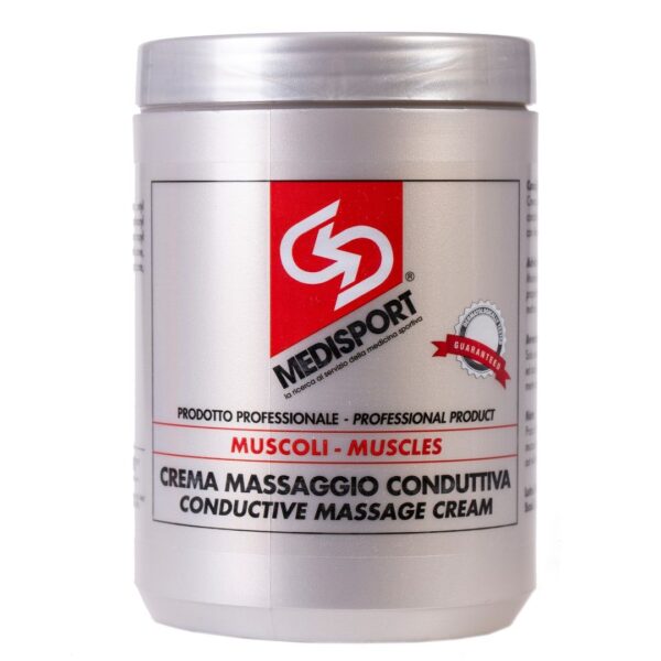 Crema termoconductiva Tecar 1 l - MEDISPORT