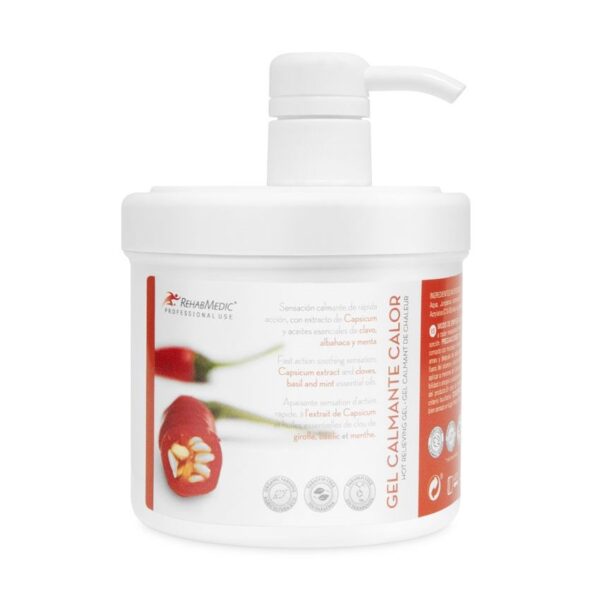 Gel calmant cu capsicum - 500 ml - REHAB MEDIC